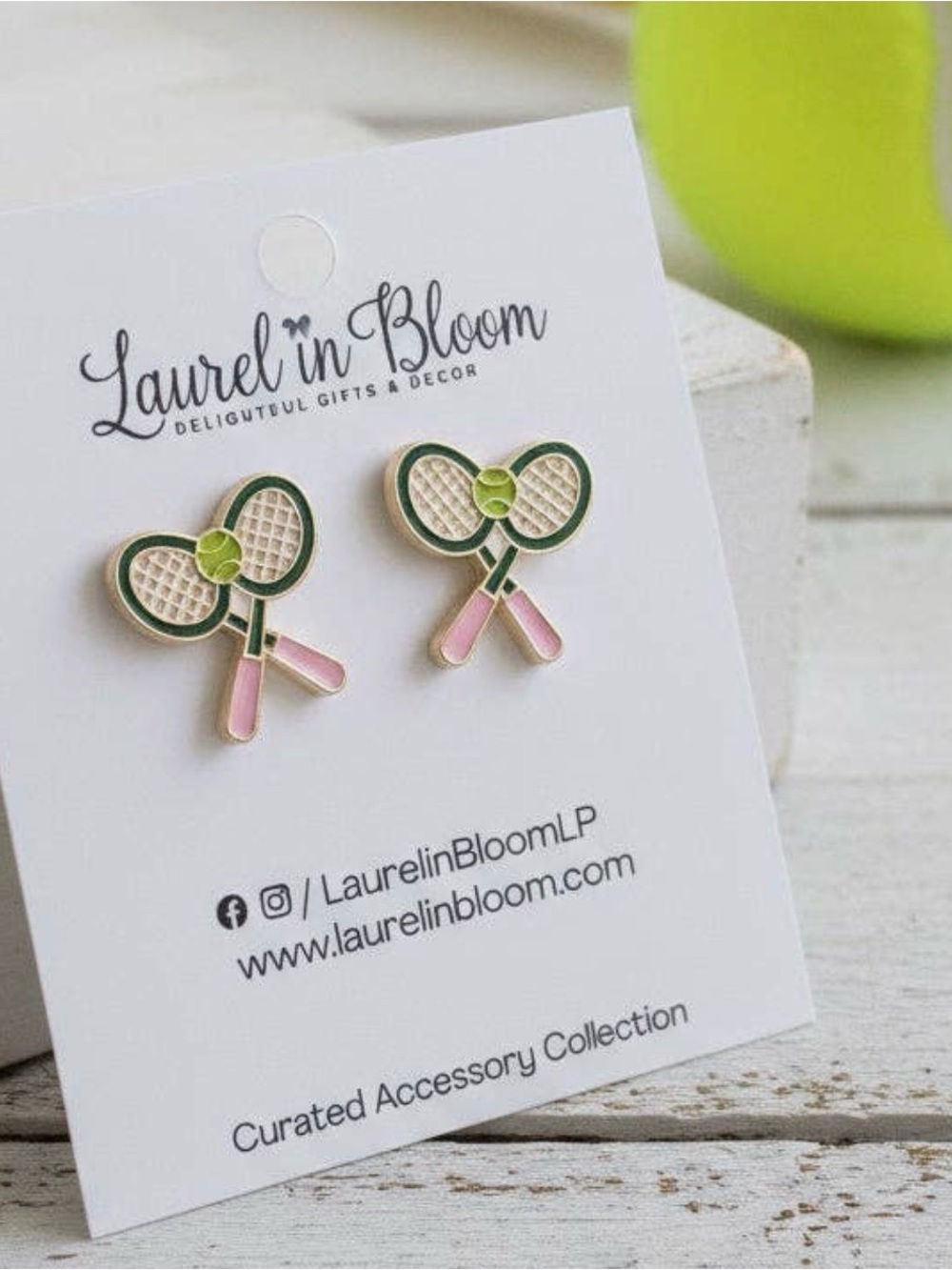 Serve it up! Tennis earrings, NWT